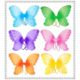 W29013S-14" BABY GLIITER BUTTERFLY WING